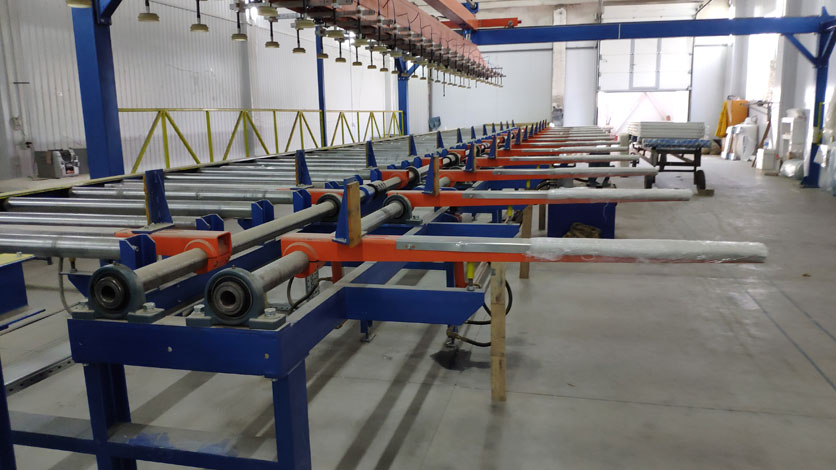 PU & Rockwool Sandwich Panel Line In Ukraine