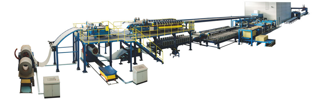 Rockwool Continuous Sandwich Panel Production Line