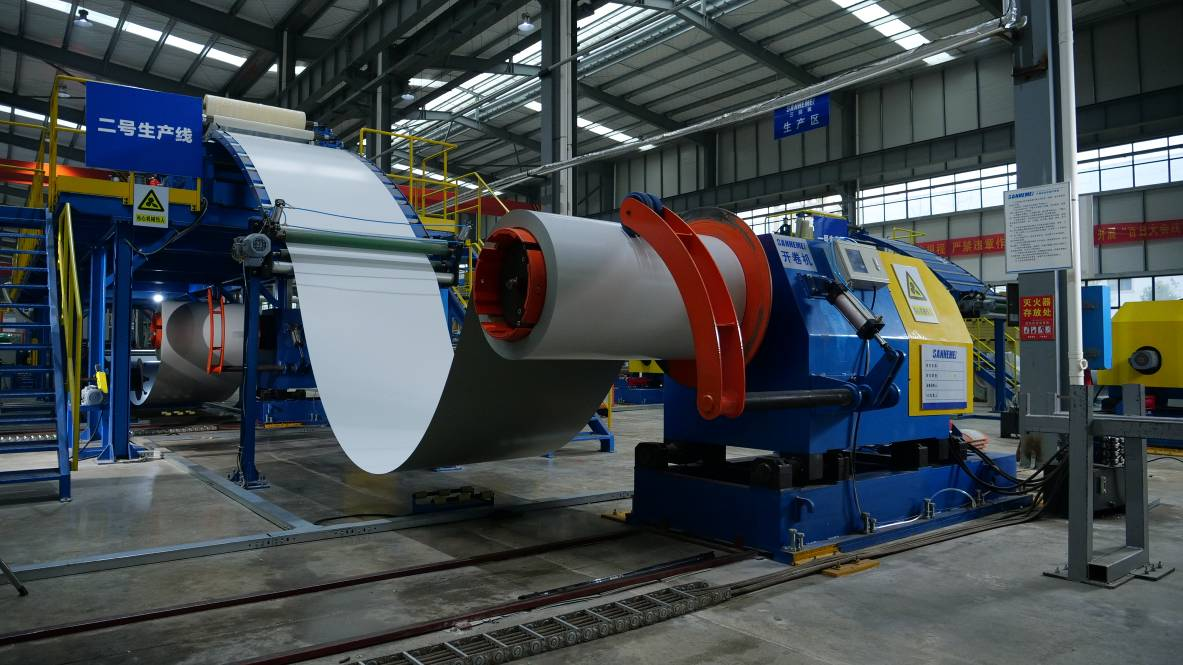 sandwich panel machine